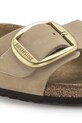 Obuv Nubukové šľapky Birkenstock Madrid Big Buckle 1024140 béžová