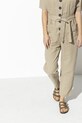 Кожаные шлепанцы Birkenstock Florida SFB 1011432.Tabacco