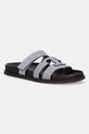 Tory Burch papuci din piele Ines Sport piele întoarsă albastru 167709.100