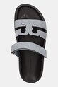 Tory Burch papuci din piele Ines Sport albastru 167709.100