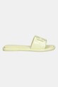 Kožené šľapky Tory Burch Double T Sport Slide 141380.701 žltá SS25
