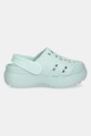 adidas papuci Adilette Clog Platform JR2625 turcoaz SS25