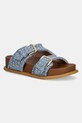 Liu Jo papuci LOREN 09 textil albastru SA5127TX43900737