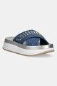 Liu Jo papucs DREAMY SANDAL 05 platform sötétkék BA5091TX474S3206