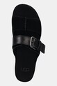 UGG papuci din piele Aubrey Slide negru 1167451.BLK