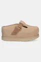 UGG klapki zamszowe Goldenstar Hi Clog 1167550.SAN beżowy SS25