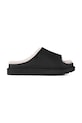 Semišové šľapky UGG Greenport Slide semišová koža čierna 1167610.BLK