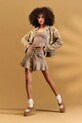 UGG kapcie zamszowe Bea Mary Jane 1167612.CHE
