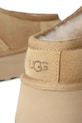 Замшевые тапочки UGG Bea Mary Jane бежевый 1167612.MDSD