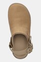 UGG klapki nubukowe Goldenstar Villa Clog beżowy 1169590.MDSD