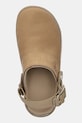 Nubukové šľapky UGG Goldenstar Villa Clog béžová 1169590.MDSD