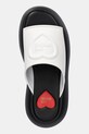 Šľapky Love Moschino biela JA28207I0MI40100