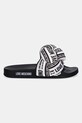 Love Moschino papuci JA28312G0MIW310A negru SS25