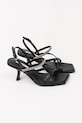 Karl Lagerfeld sandały skórzane KARMEL KL33625.000 czarny SS25