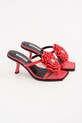 Кожаные шлепанцы Karl Lagerfeld KARMEL KL33624.0DD красный SS25