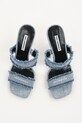 Karl Lagerfeld klapki WAVERLY niebieski KL34611D.DLB