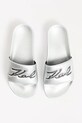 Παντόφλες Karl Lagerfeld KONDO MAXI ασημί KL80872.VSL