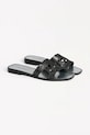 Karl Lagerfeld papuci din piele SKOOT II KL80402.5S0 negru SS25