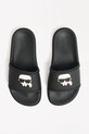 Karl Lagerfeld klapki KONDO TRED czarny KL80970N.F00