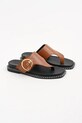 Кожени джапанки Karl Lagerfeld KLEO KL81325.020 кафяв SS25