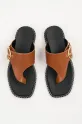Karl Lagerfeld infradito in pelle KLEO marrone KL81325.020