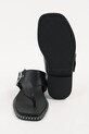 Kožené žabky Karl Lagerfeld KLEO KL81325.000 černá