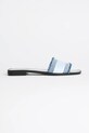 Παντόφλες Karl Lagerfeld SKOOT II συνθετικό μπλε KL80411.DLB