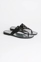 Karl Lagerfeld japonki skórzane SKOOT II KL80407.000 czarny SS25