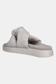 Obuwie Inuikii klapki zamszowe Soft Crossed Suede 1004.003.0401.030 szary