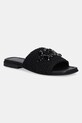 Inuikii klapki Woven Strap Stones tekstylny czarny 1004.003.0601.000