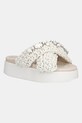 Шлепанцы Inuikii Woven Stones Platform платформа белый 1004.005.0041.108
