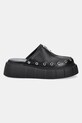 Inuikii klapki skórzane Matilda Mule 1001.017.0011.000 czarny SS25