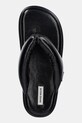 Naked Wolfe slapi de piele Hilary negru Hilary.Black.Leather