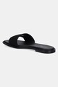 Încălțăminte Calvin Klein papuci FLAT SLIDE - HE HW0HW02378 negru