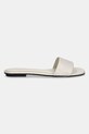 Calvin Klein papuci FLAT SLIDE - JACQ HW0HW02388 bej SS25