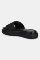 Обувки Чехли Calvin Klein FLATFORM SLIDE - JACQ HW0HW02461 черен