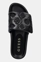 Šľapky Guess FABIO2 čierna FLJFA2.ELE19.BLACK