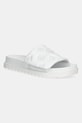 Guess papuci FABIO2 imitatie de piele alb FLJFA2.ELE19.WHITE