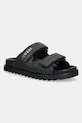 Παντόφλες Guess FADELIZE φλατ μαύρο FLJFDE.FAP19.BLACK