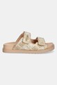 Guess papuci FADELIZZ FLJFZZ.FAB19.CREAM bej SS25