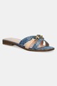 Шлепанцы Guess REALLA3 кожа голубой FLJRL3.DEN19.BLUE