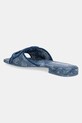 Încălțăminte Guess papuci TARISHAE FLJTSE.DEN19.BLUE albastru