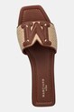 Guess klapki RAMADA RAFIA SLIDE brązowy 5GGZ39.7329A.NAT