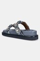Boty Pantofle Kurt Geiger London Orson Crystal Sandal 9107188669.DENIM modrá