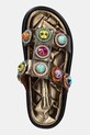Шкіряні шльопанці Kurt Geiger London Orson Crystal Sandal золотий 9107168109.BRONZECOM