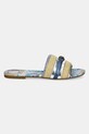Kurt Geiger London papucs Southbank Flat Sandal 2025249689.BEIGEOTH arany SS25