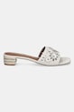 Замшеві шльопанці Kurt Geiger London Flower Low Sandal 4493544209.BONECOMB сірий SS25