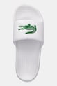Lacoste klapki SERVE SLIDE 1.0 biały 49CFA0022