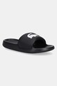 Παντόφλες Lacoste SERVE SLIDE 1.0 ίσια πλατφόρμα μαύρο 49CFA0022