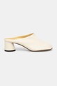 Шкіряні шльопанці Proenza Schouler Glove SH251033A.L002WL.101 бежевий SS25